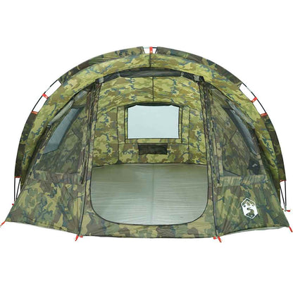 vidaXL Fishing Tent 2 Person Camouflage Pattern Waterproof