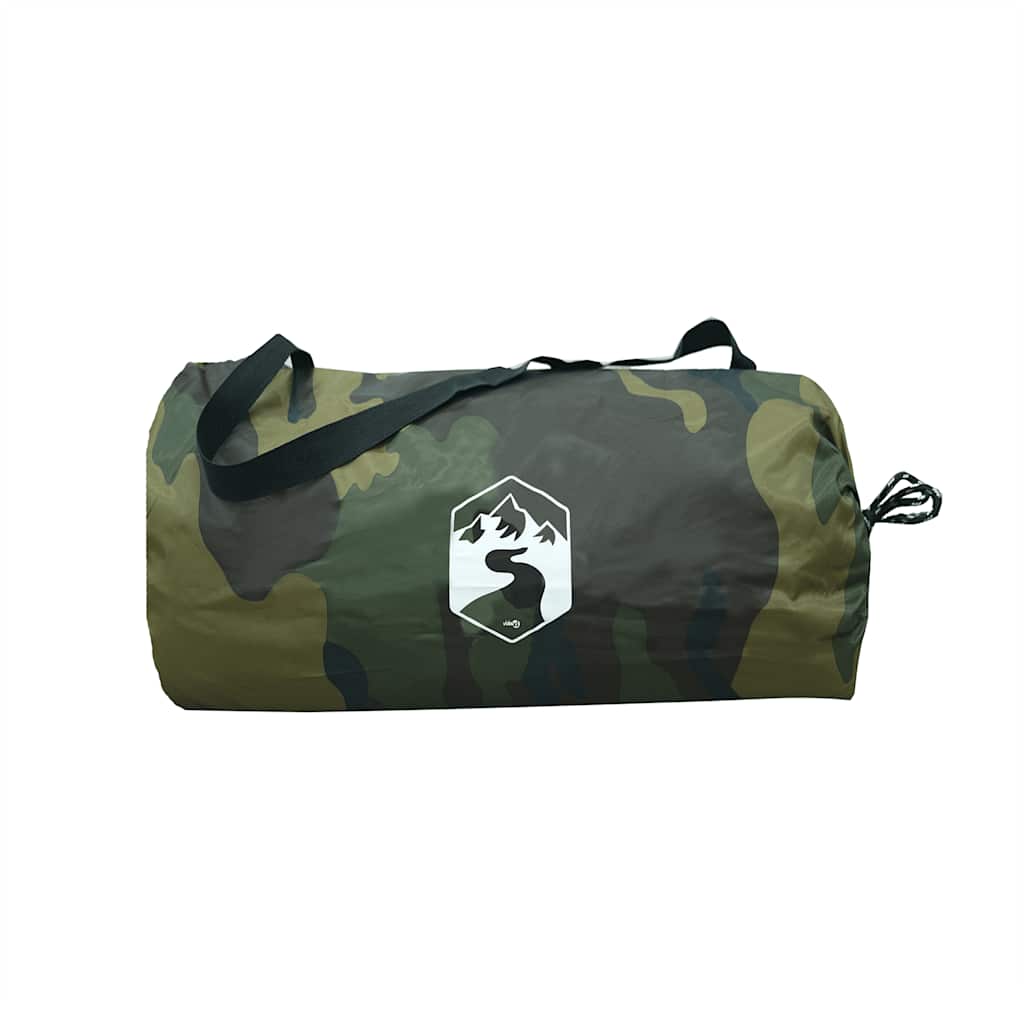 vidaXL Tarp Camouflage Pattern 506x306 cm Waterproof