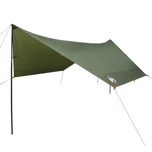 vidaXL Tarp Olive Green 462x306x211 cm Waterproof