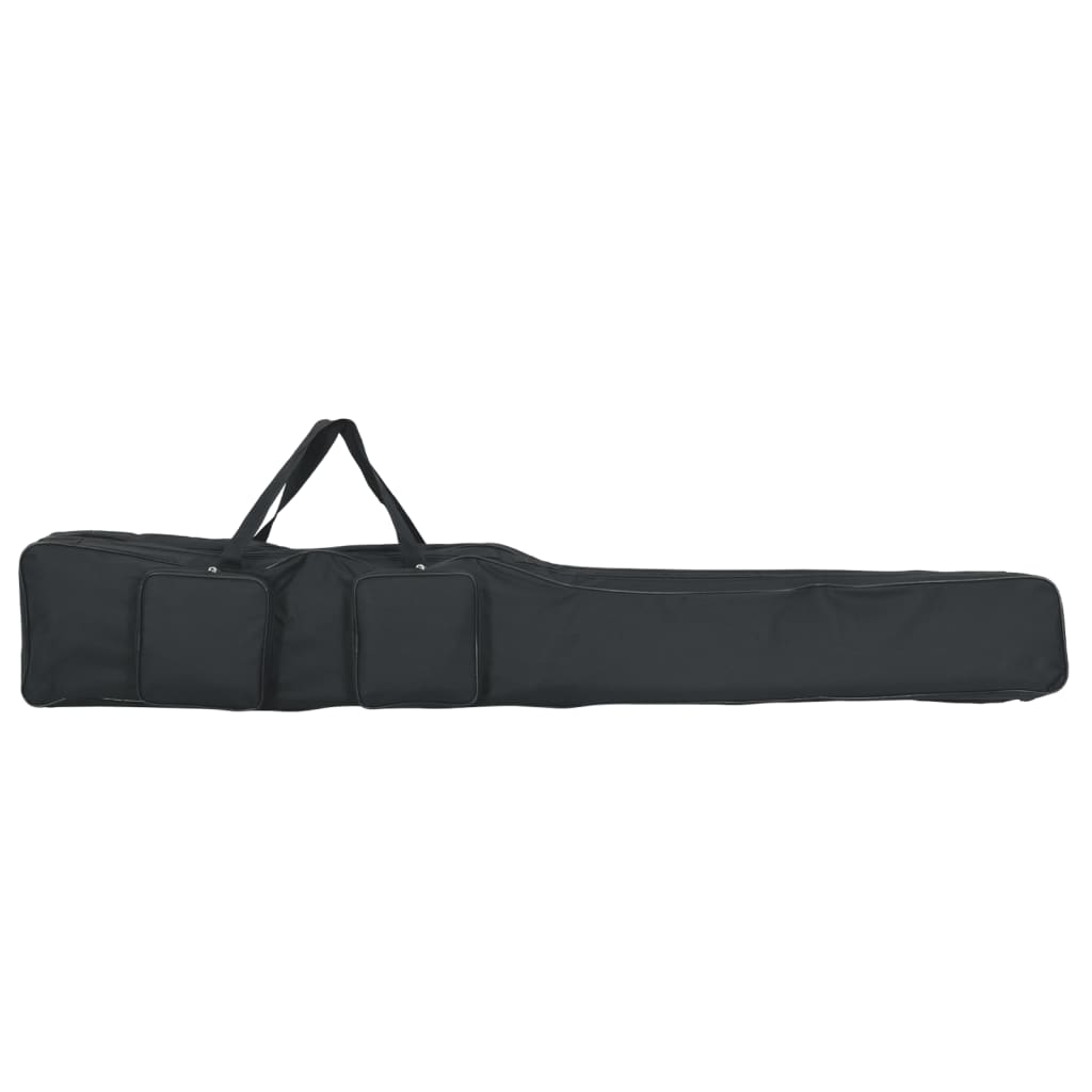 Angelrutentasche Schwarz 160 cm Oxford-Gewebe Rutenfutteral Rutentasche