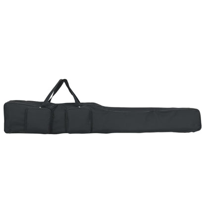Angelrutentasche Schwarz 160 cm Oxford-Gewebe Rutenfutteral Rutentasche