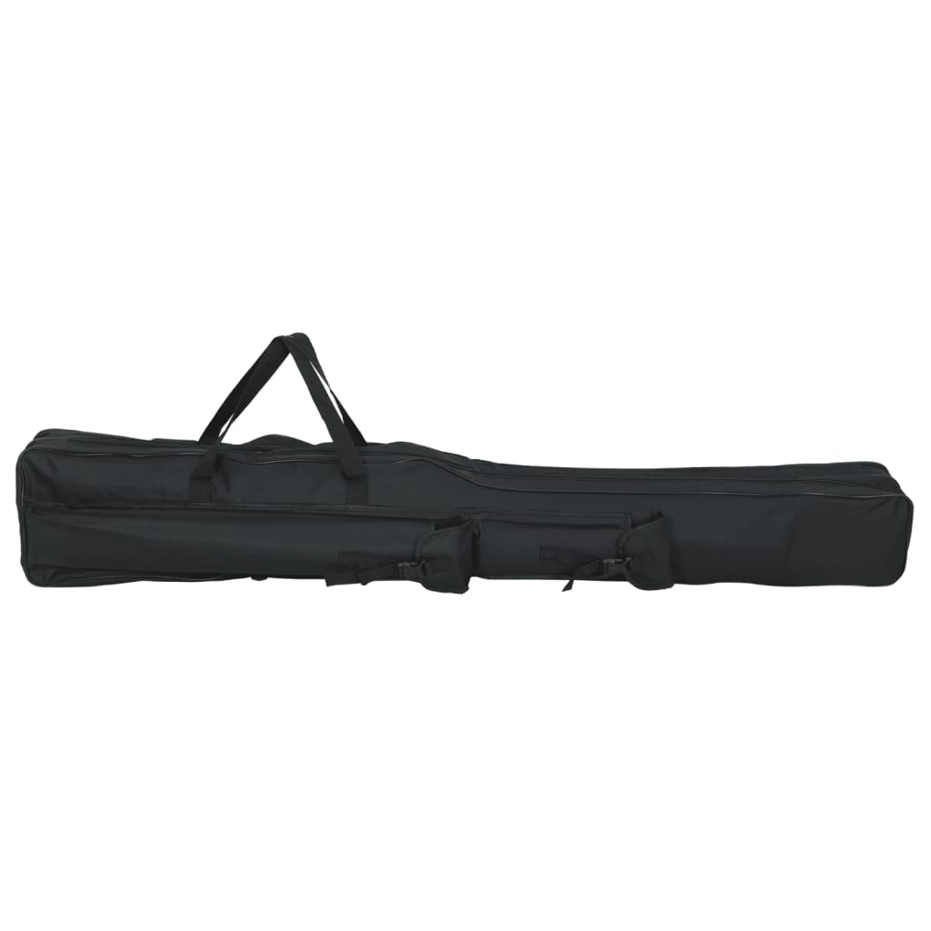 Angelrutentasche Schwarz 160 cm Oxford-Gewebe Rutenfutteral Rutentasche