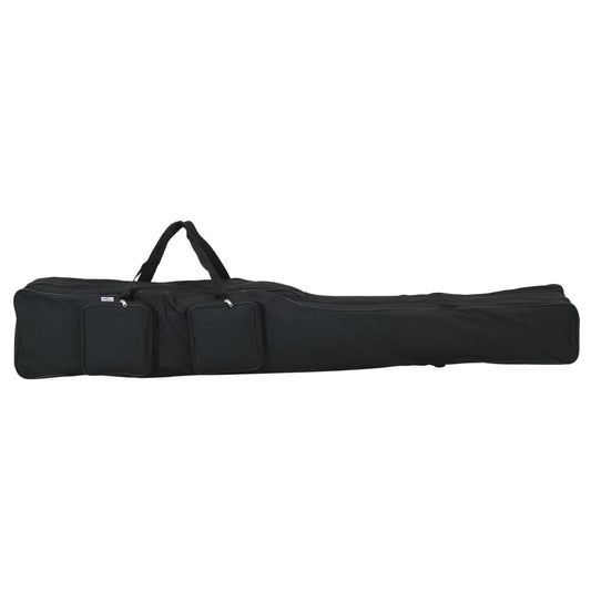 Angelrutentasche Schwarz 150 cm Oxford-Gewebe Rutenfutteral Rutentasche