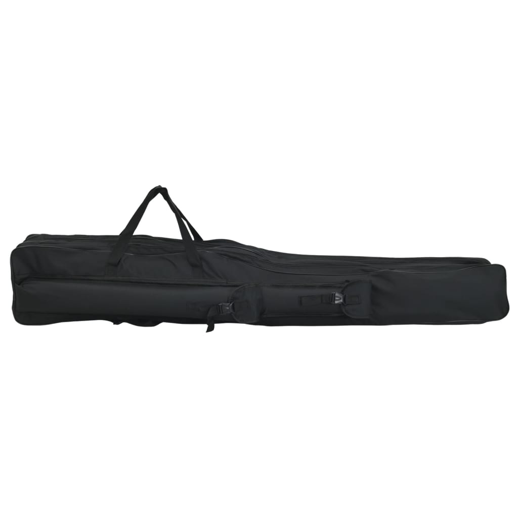 Angelrutentasche Schwarz 150 cm Oxford-Gewebe Rutenfutteral Rutentasche