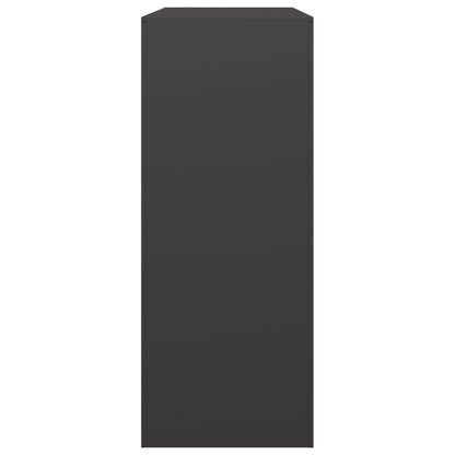 Kaminholzregal Brennholzregal Holzregal 100x40x100 cm Stahl Schwarz Kamin