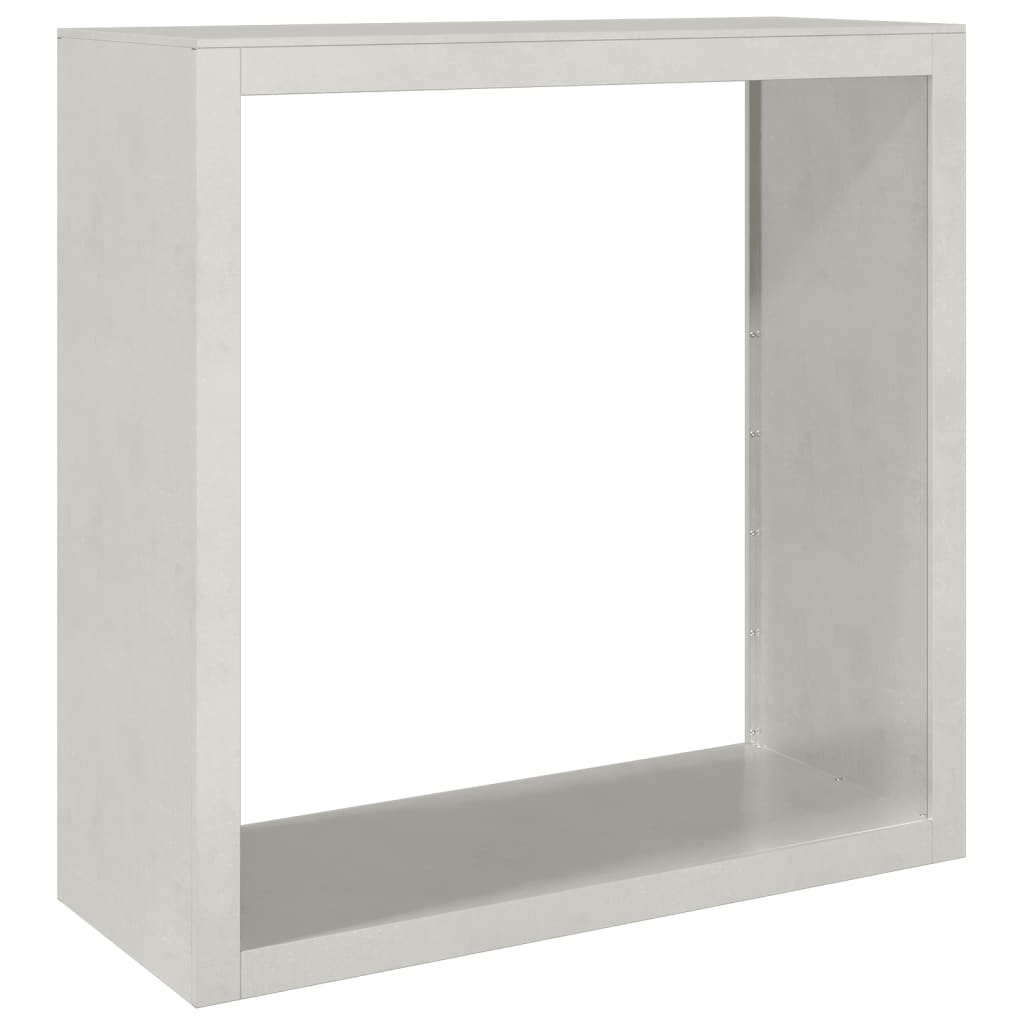 Kaminholzregal Brennholzregal 100x40x100 cm Edelstahl Holzständer Kamin