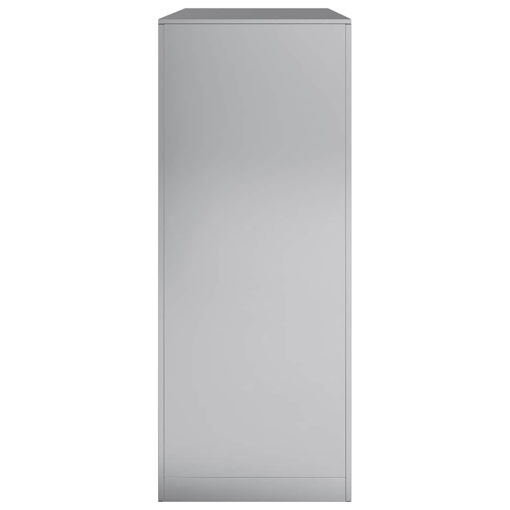 vidaXL Firewood Rack 100x40x100 cm Galvanized Steel
