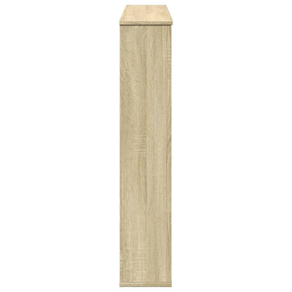 vidaXL Fireplace surround Sonoma oak 100x20x100 cm wood-based material