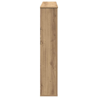 vidaXL Fireplace Surround Artisan Oak 100x20x100 cm Wood-based material