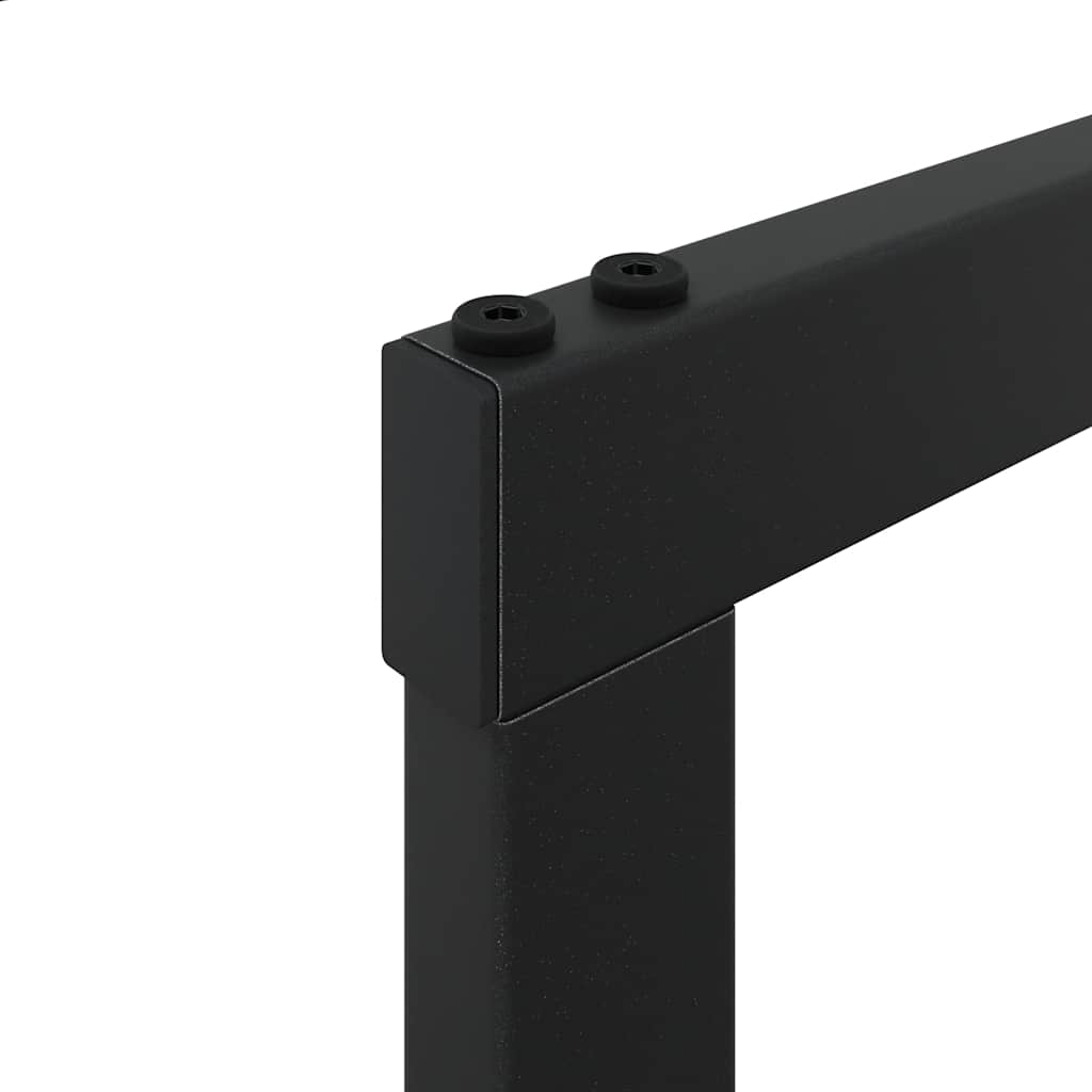Kaminholzregal Brennholzregal 55x30x116 cm Stahl horizontal vertikal Schwarz