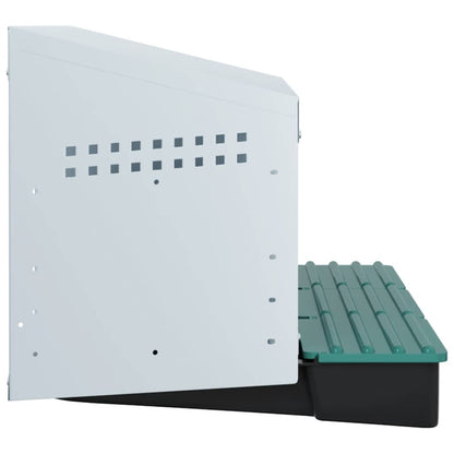 Abrollnest Hühner 3-fach Legenest Metall 79,5x50x46 cm Wandmontage Eierfach