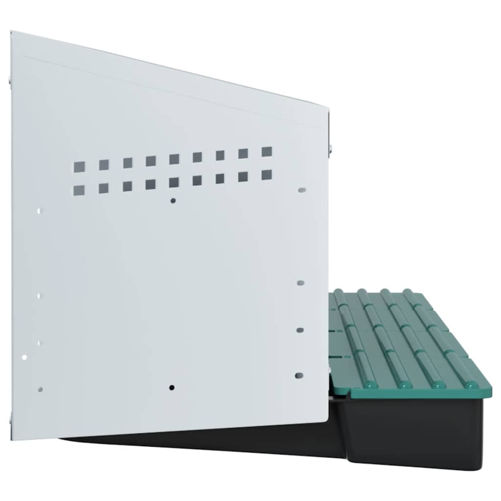 Abrollnest Hühner 4-fach Legenest Metall 106x50x46 cm Wandmontage Eierfach