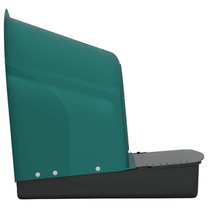 Abrollnest Hühner 4er Set Legenest Kunststoff 37x50x44,5 cm Wandmontage
