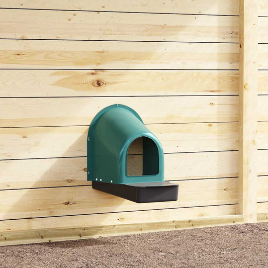 Abrollnest Hühner 4er Set Legenest Kunststoff 37x50x44,5 cm Wandmontage