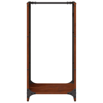 Kaminholzregal Brennholzregal 40x30x80 cm Wetterfeststahl Cortenstahl Rostoptik