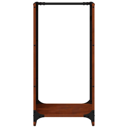 Kaminholzregal Brennholzregal 40x30x80 cm Cortenstahl Rostoptik 30 kg