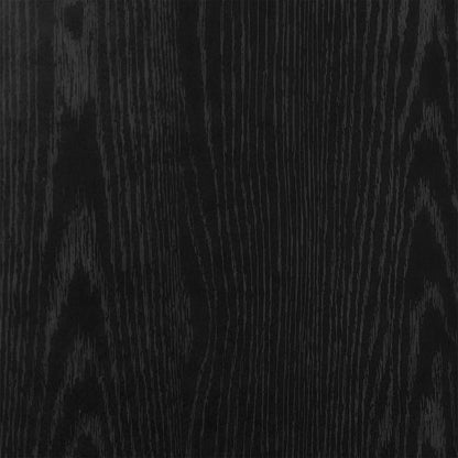 Kaminkonsole Elektrokamin Kaminrahmen 100x20x100 cm Schwarz Eiche Holzwerkstoff
