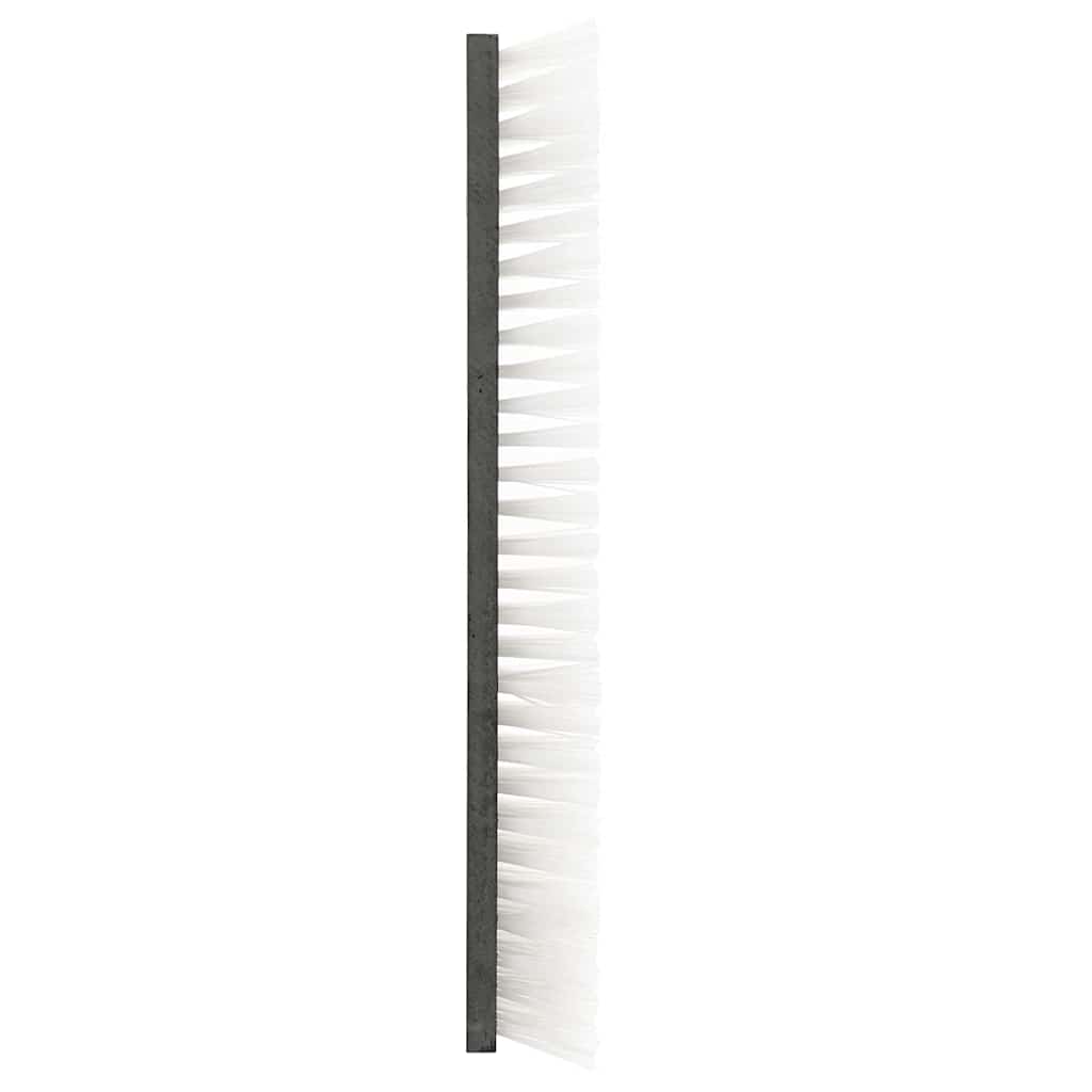 Rinderbürste Schwarz und Weiß 50 x 10 x 6.5 cm Fellbürste Kratzbürste