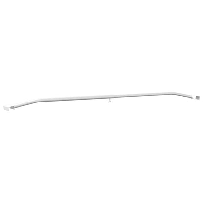 Anhänger-Planenbügel für flache Planenhalterung 2 Stück Silber 100-145 cm