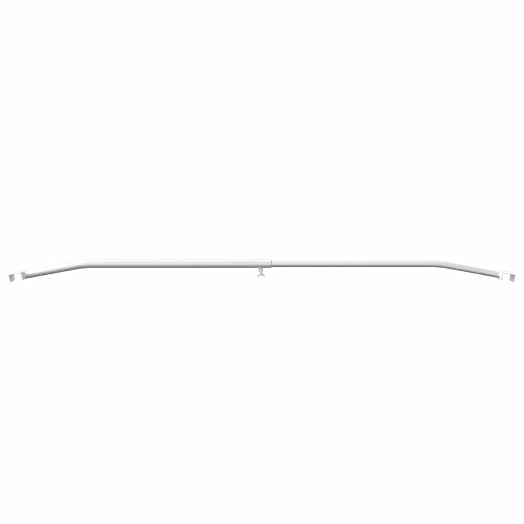 Anhänger-Planenbügel für flache Planenhalterung 2 Stück Silber 100-145 cm
