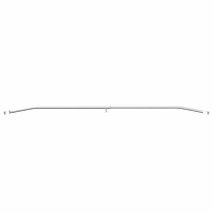 Anhänger-Planenbügel für flache Planenhalterung 4 Stück Silber 100-145 cm