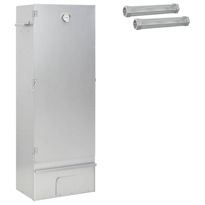 Räucherofen 110 cm Räucherschrank Smoker mit 2 Pellet Räuchertubes verzinkter Stahl