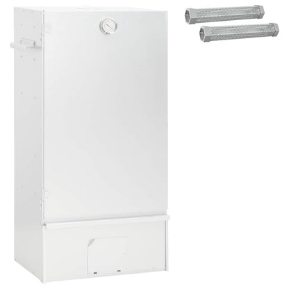 Räucherofen 83 cm Räucherschrank Smoker mit 2 Pellet Räuchertubes verzinkter Stahl