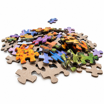 500-piece puzzle, Provence, 46 x 28 cm, France, lavender field, romantic, brain training, ages 9 and up