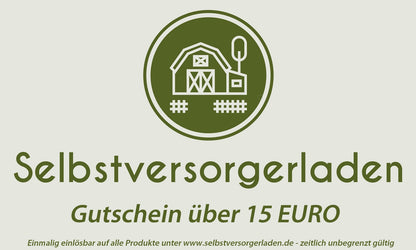Self-catering shop gift voucher