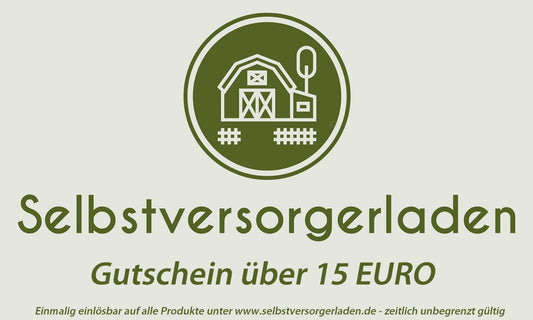 Self-catering shop gift voucher