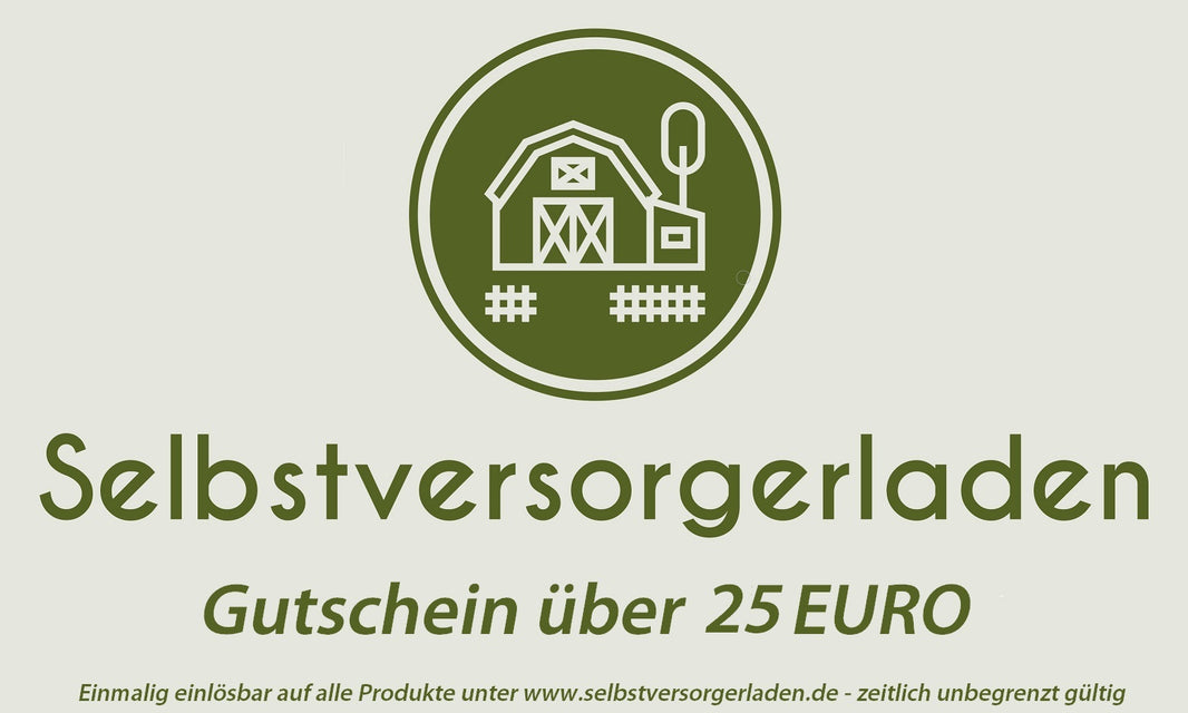 Self-catering shop gift voucher