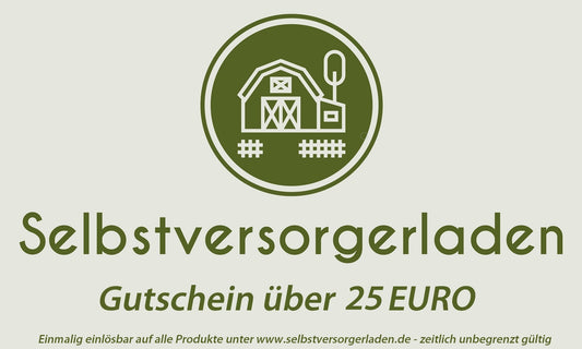 Self-catering shop gift voucher