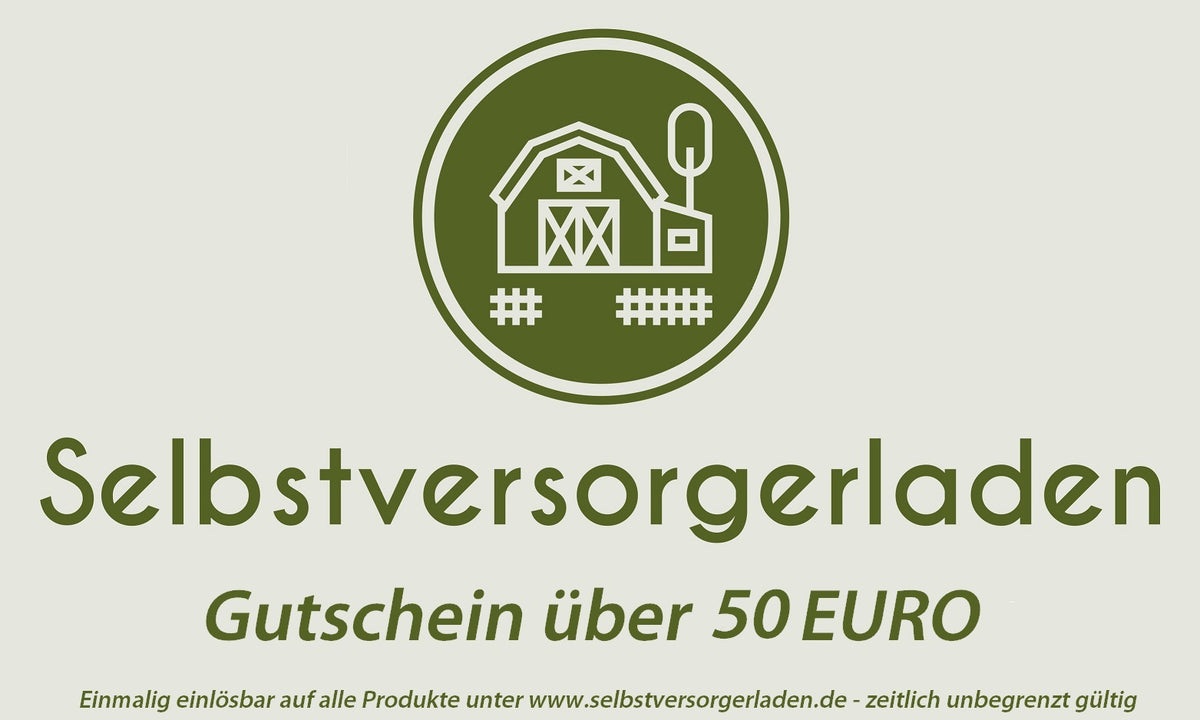 Self-catering shop gift voucher