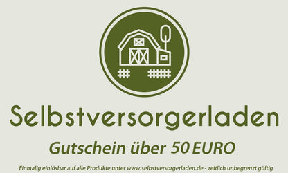 Self-catering shop gift voucher