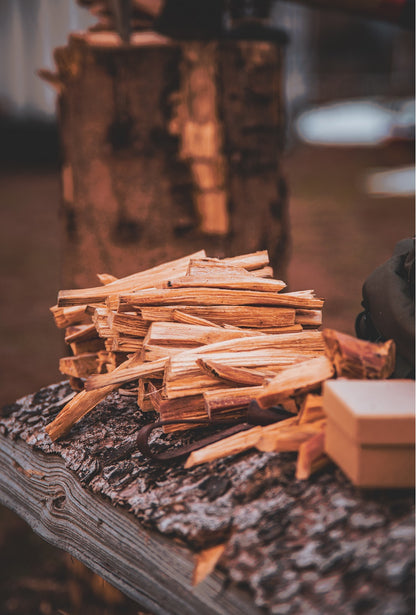 Kienspan 500g Premium Grade A Fatwood Anzündholz harzig Kiefernholz natürlich