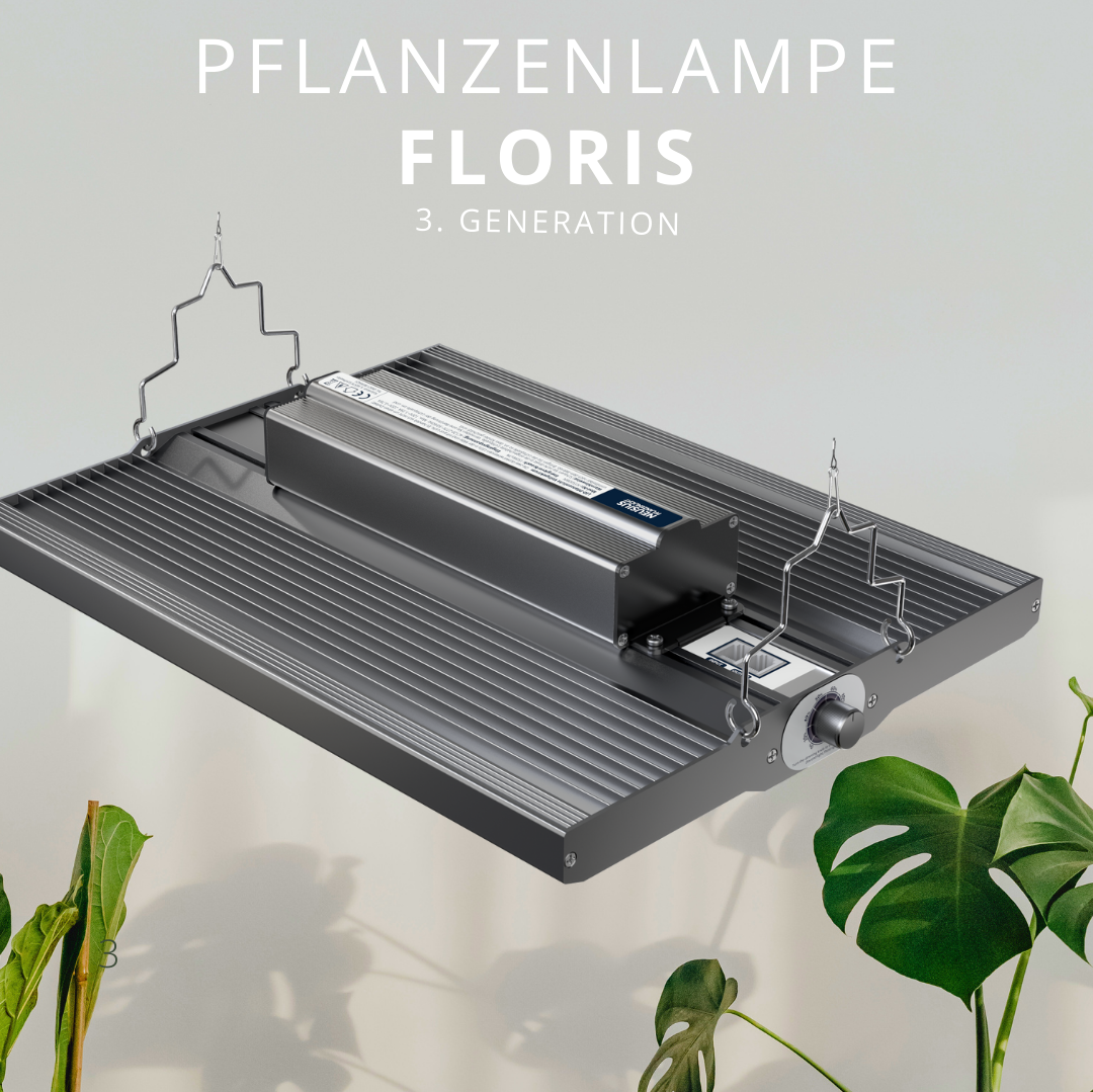 FLORIS Grow High Tech 150W Dimmable Full Spectrum LED Plant Lamp