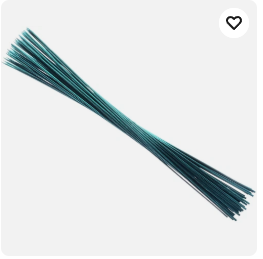 200 Splittstäbe 60 cm Ø 5,5 mm Pflanzstäbe Rankhilfe Pflanzenstab Grün
