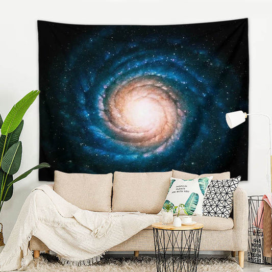 Wall hanging UV Galaxy 200x150 cm Spiral Galaxy UV Fluorescence Wall Cloth Tapestry
