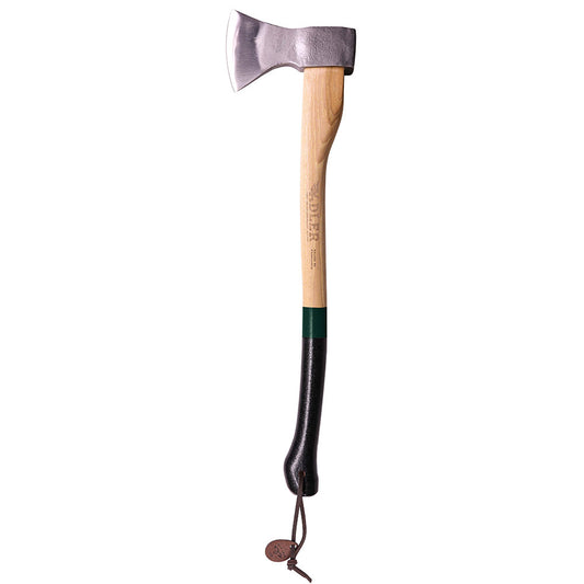 Rheinland axe splitting axe, forged, high-quality, 700mm with leather sheath