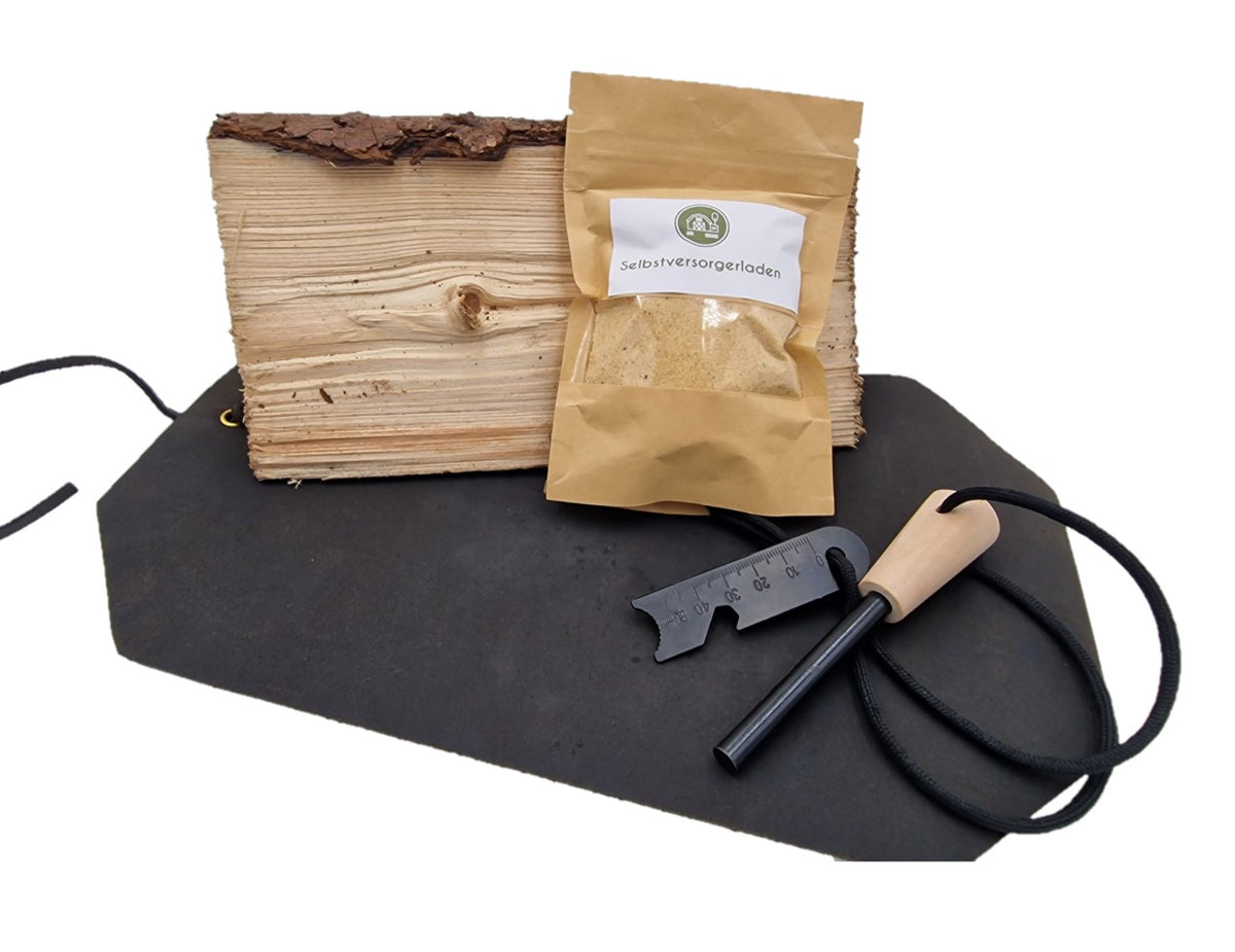 Fatwood Sägemehl Anzündhilfe Bushcraft 50 Gramm Kamin Anzündhilfe Kienspan