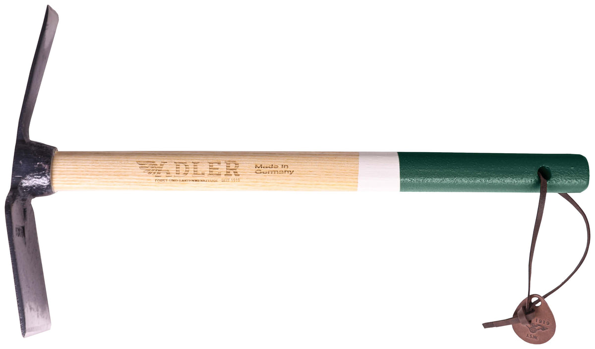 Garden hoe 450 mm "Rosie S" double hoe, single tine, forged, sturdy, high quality