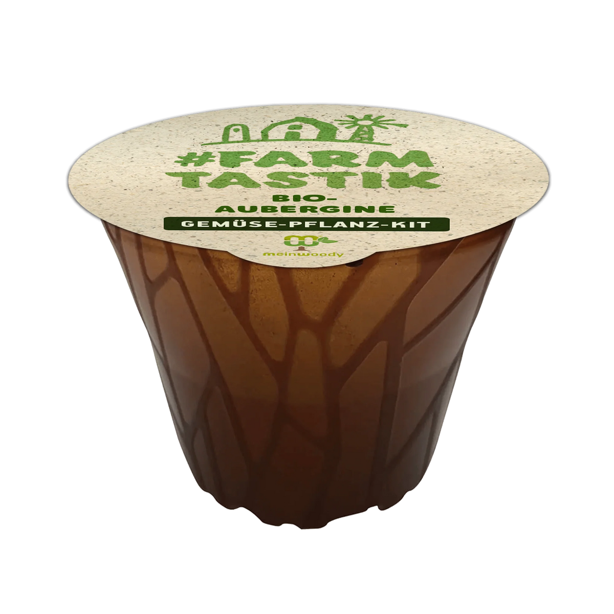 Tree planting kit "Woodruff" (1 each of larch, arborvitae, and sea buckthorn) - plastic-free 