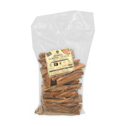 Kienspan 4kg Premium Grade A Fatwood Anzündholz harzig Kiefernholz natürlich