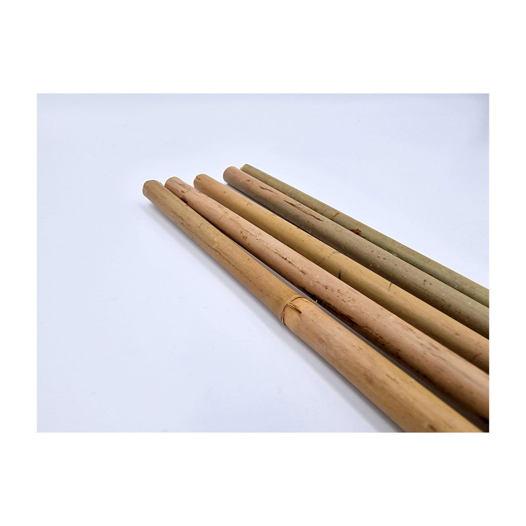 Tonkin canes approx. 120 cm Ø 12-16 mm plant stakes trellis stakes bamboo cane pole 20 pieces brown