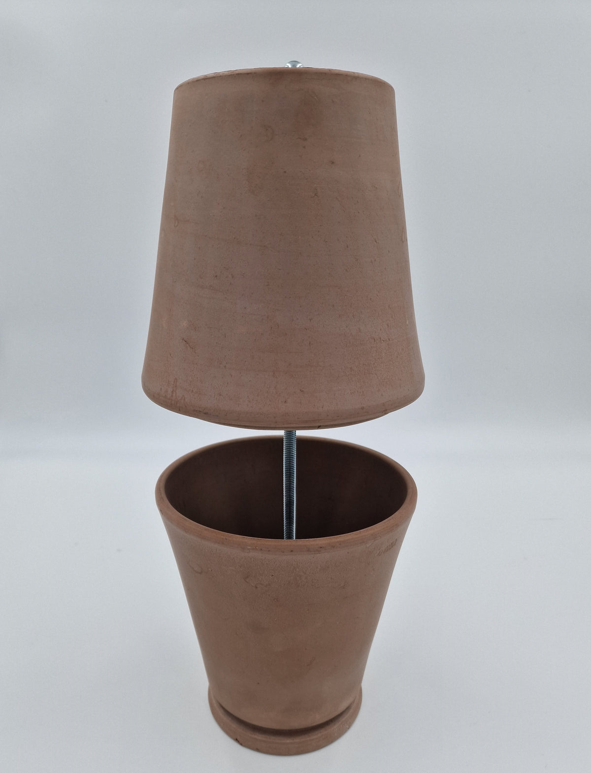 Teelichtofen Tischkamin Tischofen doppelwandig Tischdeko DIY 4 Kerzen sandfarben