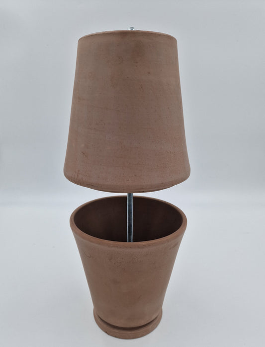 Teelichtofen Tischkamin Tischofen doppelwandig Tischdeko DIY 4 Kerzen sandfarben
