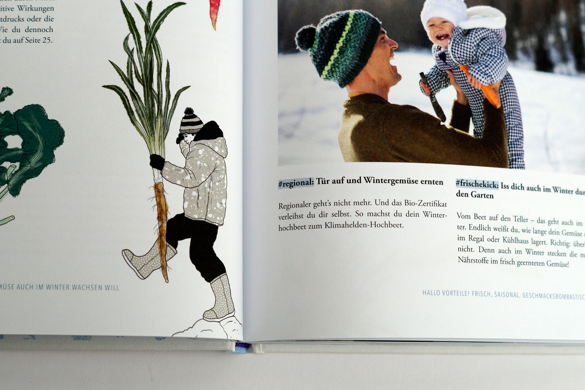 The sensational winter raised bed - Doris Kampas - Non-fiction book