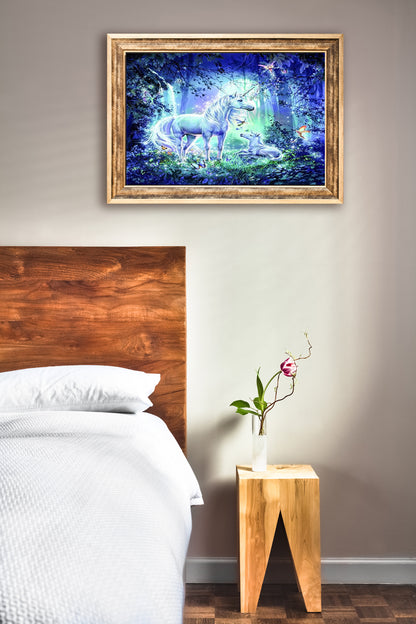 DIY Diamond Painting 5D Diamond Painting Magical Unicorn 30x40 cm Painting Wall Decoration Painting Leisure Fun Adults Teenagers