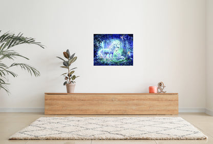 DIY Diamond Painting 5D Diamond Painting Magical Unicorn 30x40 cm Painting Wall Decoration Painting Leisure Fun Adults Teenagers